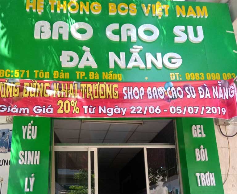 Shop chuyên bán bao cao su uy tín ở Đà Nẵng