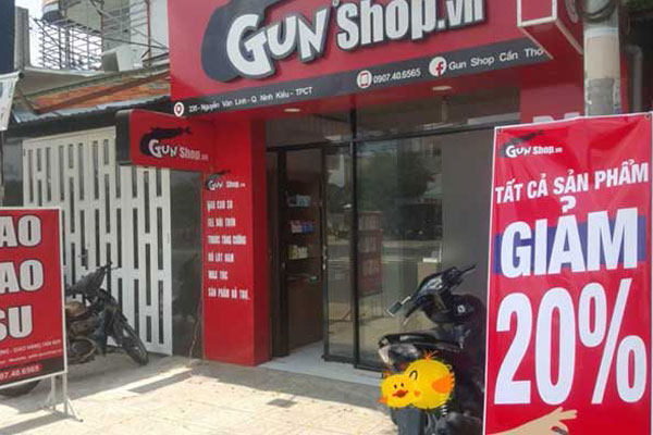 Gunshop là cửa hàng sinh lý người lớn nằm ở Vĩnh Long